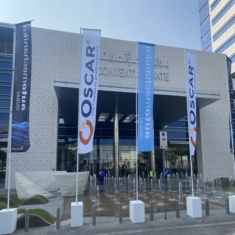 Reflektor LUKSFIGHER LED uczestniczący w Automechanika Dubai 2023